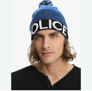 Neu mit Etikett Doctor Who Tardis Strick Bommel Strumpf Mütze Kappe Beanie heißes Thema ❤️ - Bild 1 von 5
