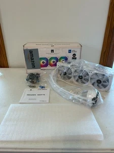 Thermalright Frozen Notte 360 White ARGB V2 All-in-One CPU Liquid Cooler Cooling - Photo 1/12