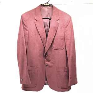 Kingsridge Jacke Western Wildleder Leder Blazer Sport Mantel VINTAGE BURGUNDER KLASSE - Bild 1 von 22