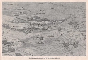 Schauplatz der Kämpfe um die Lorettohöhe - 1WK Militär - 1915 ~24x16cm - Bild 1 von 1