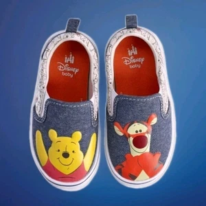 *NEU* Kleinkind Gr. 4, 5 Disney Baby Winnie Puuh klassische Baby Slipper Schuhe - Bild 1 von 10
