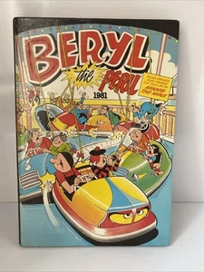 Beryl The Peril Annual 1981 D. C. THOMSON Unclipped No Inscription Hardback Book - Picture 1 of 24