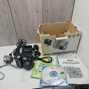 Nikon COOLPIX 4300 4.0MP Digital Camera - black - Picture 1 of 7