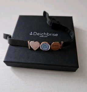 Charm Armband Edelstahl Mesh von Deichbrise Neuwertig  - Bild 1 von 6