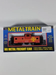 NEW NIB MODEL POWER METAL TRAIN 2270 ATSF Santa Fe 34' METAL CUPPOLA CABOOSE  - Picture 1 of 5