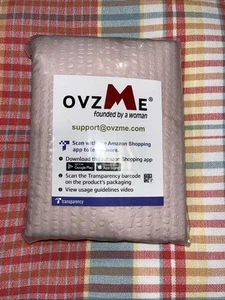 OVZME EMBOSSED DOT PINK SHOWER CURTAIN, 72 x72, NWT - Picture 1 of 2