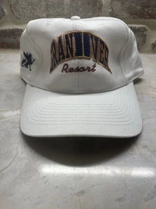 Sombrero Grandover Resort Vintage Blanco - Nuevo de Lote Antiguo - Imagen 1 de 5