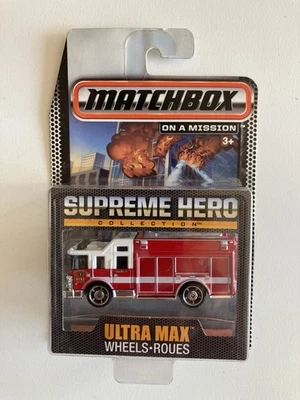 Matchbox On a Mission Supreme Hero Hazard Squad Ultra Max Wheels 1:64 Diecast - Image 1 of 4