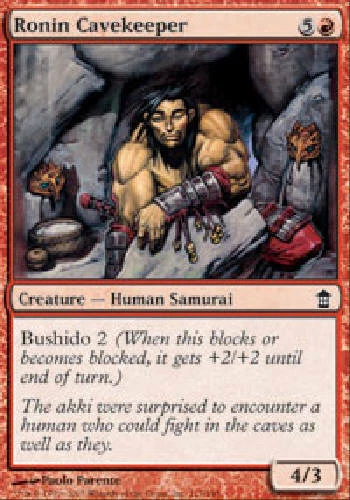 RONIN CAVEKEEPER Saviors of Kamigawa MTG Magic the Gathering Cards DJMagic - Image 1 of 1