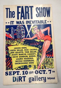 Póster The Fart Show it Was Inevitable Jeff Gillette, Jason Eden, Laurie Hassold - Imagen 1 de 7