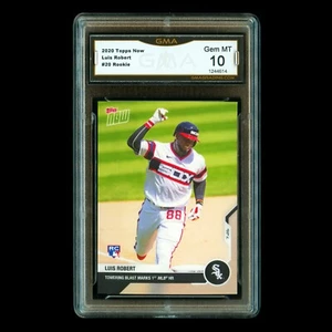 Luis Robert RC 2020 Topps Now Rookie White Sox #20 Gem MT 10 - Picture 1 of 3