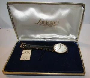 Orologio da polso anni 70 marca LORELEIX mai usato fondo negozio NOS - Imagen 1 de 7