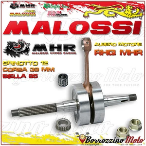 MALOSSI 539212 ALBERO MOTORE RHQ MHR SPINOTTO Ø 12 APRILIA SR MOTARD 50 2T euro2 - Picture 1 of 1