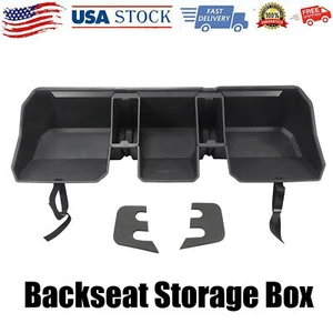 Underseat Storage Bin Fits For Tesla Cybertruck 2024+ Rear Seat Back Tool Box - Picture 1 of 13
