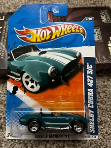 2010 Hot Wheels Muscle Mania 11 Shelby Cobra 427 S/C New Sealed Fast Shipping - Picture 1 of 1