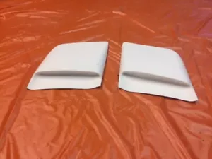 1964-1966 FOR FORD MUSTANG FASTBACK ELEANOR STYLE FIBERGLASS FRP LOWER SCOOPS - Picture 1 of 3
