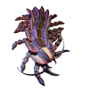 Figura Articulada Ciempiés Gigante Impresa en 3D Coleccionable Multicolor 6" - Imagen 1 de 6