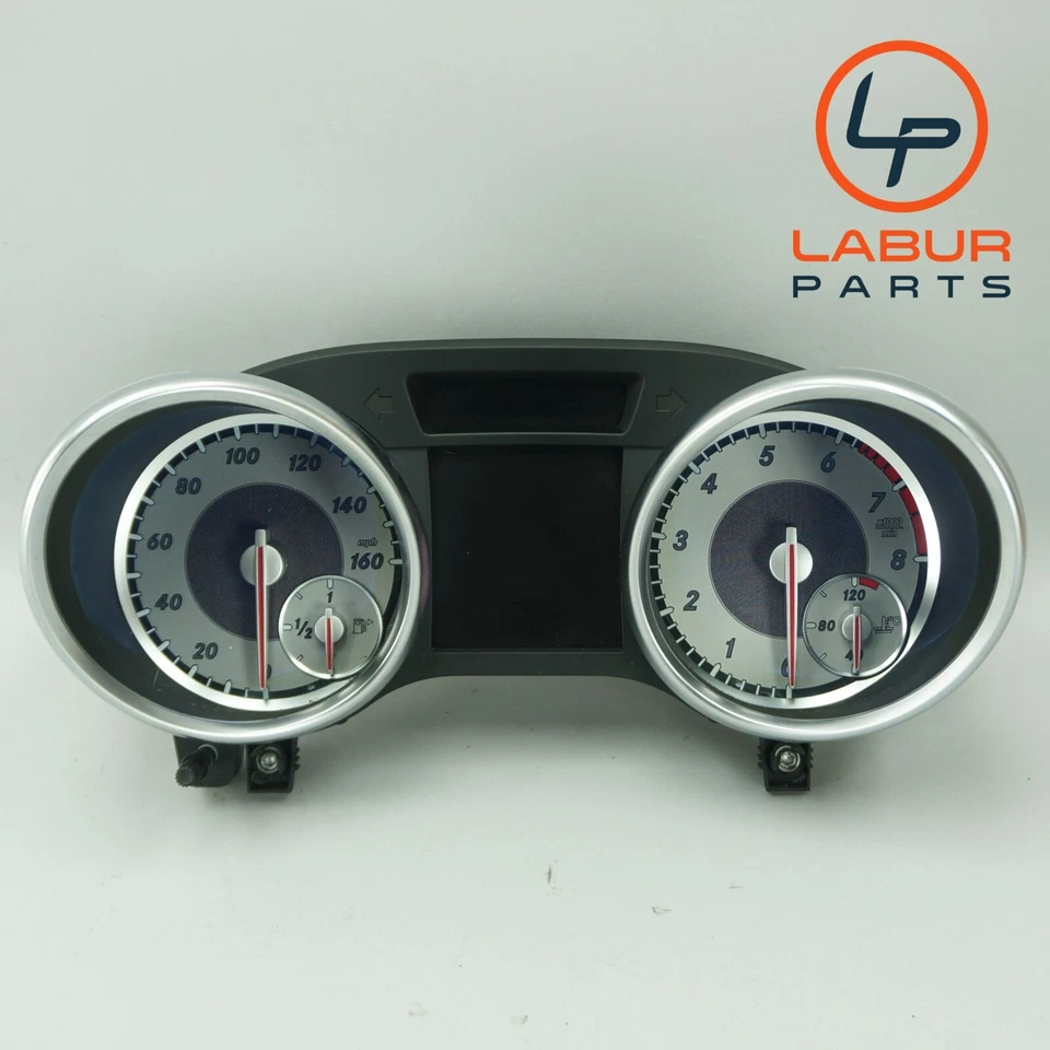 R172 2012 Mercedes SLK Class Speedometer Instrument Cluster Gauge 124K C1557 - Image 1 of 4