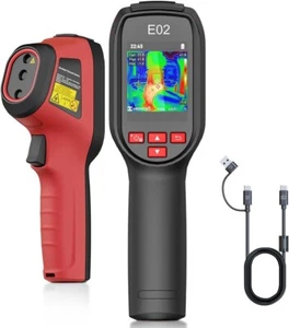 HIKMICRO E02 Thermal Imaging Camera with Upscaled 240X240 Superir Resolution, Du - Picture 1 of 9