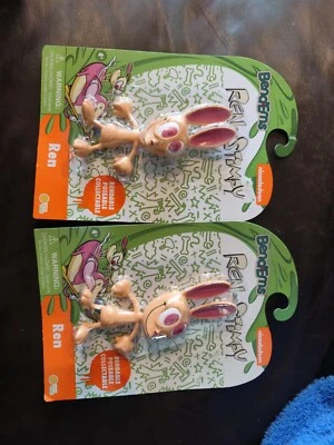Ren & Stimpy  Nickelodeon Bendable Poseable  Ren Collectable Figure  NIB MIB - Image 1 of 4