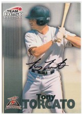 TONY TORCATO 1999 Team Best AUTOGRAPH Baseball Card