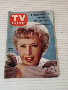 TV Guide Utah Idaho Jan 21 1961 Barbara Stanwyck Price Is Right March Of Dimes - Picture 1 of 16
