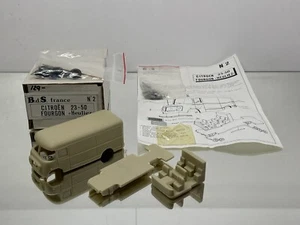 BDS 2 CITROEN 23-50 FOURGON VAN HEULIEZ -1:43- UNBUILT RESIN KIT IN BOX - Imagen 1 de 11