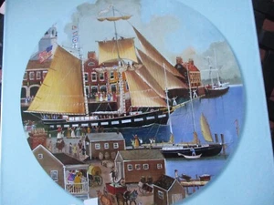 300 Stck. 20 Zoll rundes E. Mumford Kunstpuzzle - Mädchen, das einen Matrosen liebt Großformat - Bild 1 von 2