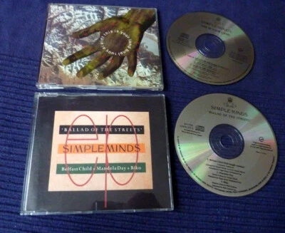 2CD Simple Minds Belfast Child full length Mandela Day Biko & This is Your Land - Bild 1 von 4