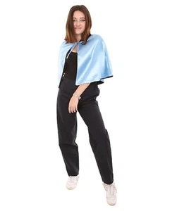 Adult Women's Vampire Cape , Blue & Black Halloween costume HC-752 - Picture 1 of 8
