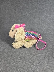 Sequined Dog Purse Brown Muticolor Girls' Bags Poochie & Co Poodles - Picture 1 of 19