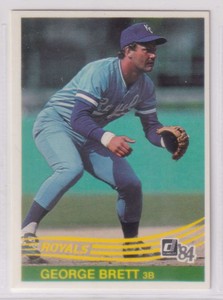George Brett 1984 Donruss #53 Royals {0325