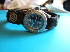RARE Superb Women's Animal Carver Black Dial 100m Quartz Watch! - Picture 1 of 14