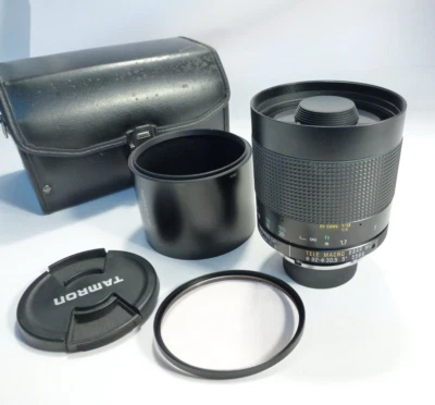 Tamron Adaptall SP 500mm 55BB Nikon AI BBAR Mirror Lens refs/p m23 - Image 1 of 3