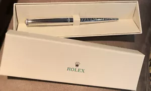 ROLEX PEN TWIST DESIGN BALLPOINT VIP GIFT 100% AUTHENTIC COLLECTIBLE RARE!! - Picture 1 of 4