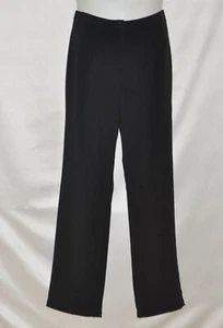 Linea by Louis Dell'Olio Solid Fly Front Pants Size S Black - Picture 1 of 2