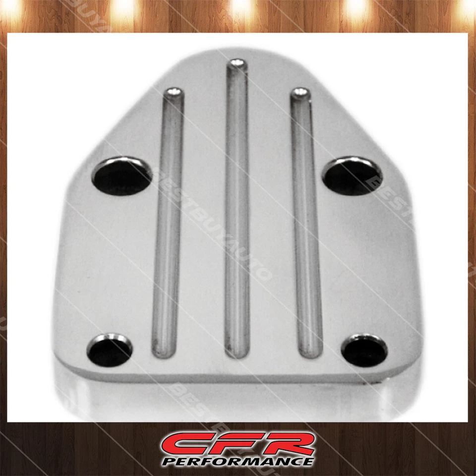 Cobra-Tek Compatível com Chevy Bloco Pequeno SB Bloco Pequeno Bomba de Combustível de Alumínio Bloco Desligado - Imagem 1 de 1