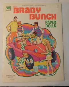 Muñecas de papel Whitman The Brady Bunch 1976 recortadas © 1973 - Imagen 1 de 11