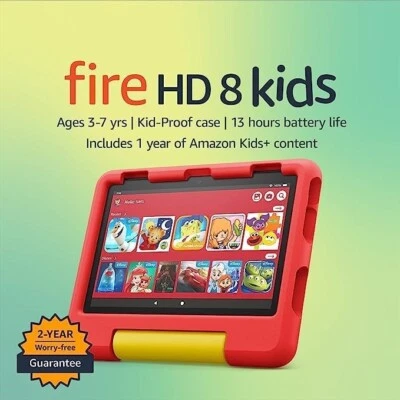 🔥 Brand NEW Fire HD 8 Kids Edition Tablet 8" HD 32GB Kid-Proof Mickey Mouse! 🔥 - Image 1 of 4