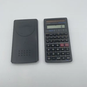 CASIO FX-260SOLAR FRACTION SCIENTIFIC CALCULATOR With Slide Case Tested Working - Picture 1 of 2