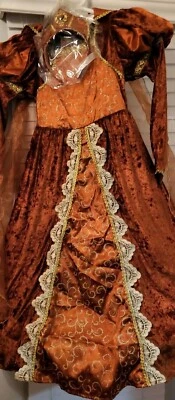 *NUEVO * SET DISFRAZ PRINCESA (2 PIEZAS) TALLA 7-8  Foto 1 de 4