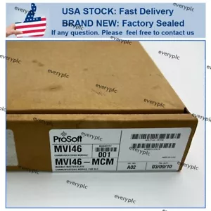 1PC New Prosoft MVI46-MCM MVI46MCM PLC Interface Module - Picture 1 of 3