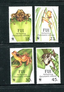 FIJI 591-94, 1988 WWF (RANAS ARBÓREAS), montado sin montar o nunca montado (fij147) - Imagen 1 de 1