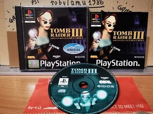 TOMB RAIDER III SONY PlayStation PS1 PAL ITA 🇮🇹 COMPLETO PERFETTO SLES-01684 - Picture 1 of 18