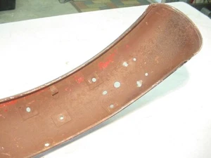 TRIUMPH TR25W BSA B44 B25 REAR FENDER MUDGUARD PART # 82-9165 NO CRACKS OR - Picture 1 of 4