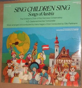 SING CHILDREN SING Songs Of Austria LP - SEALED, NEW. Caedmon - Picture 1 of 1