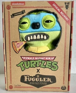 Fuggler Teenage Mutant Ninja Schildkröten Leonardo Plüschtier neu limitierte Auflage TMNT - Bild 1 von 6
