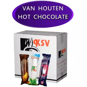 Van Houten Luxury Hot Chocolate for 73mm In-Cup Vending Machines Drinks x300 - Picture 1 of 1