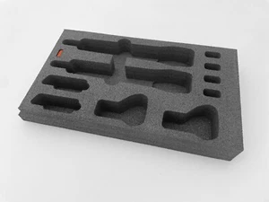 Schaumstoffeinlage Passen Für Sennheiser EW G2/G3/G4/2000S 2er Set Neu. IN 2 - Picture 1 of 1