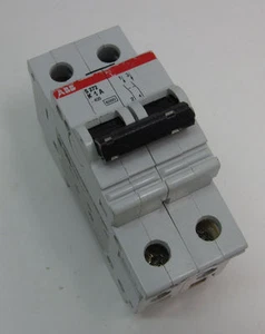 ABB S272-K4 Mini Circuit Breaker, Type K, 2-Pole, 4A - Picture 1 of 3